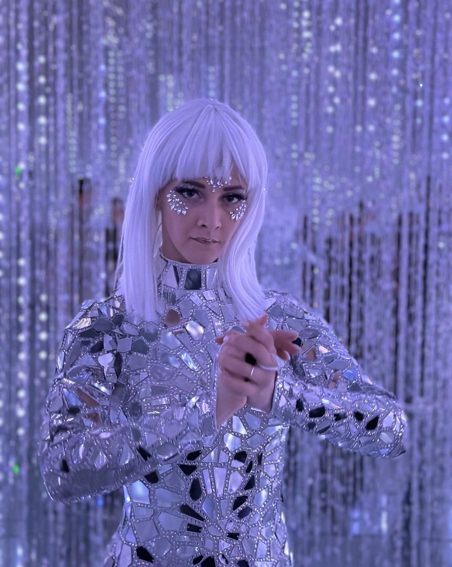 Актриса в образе.