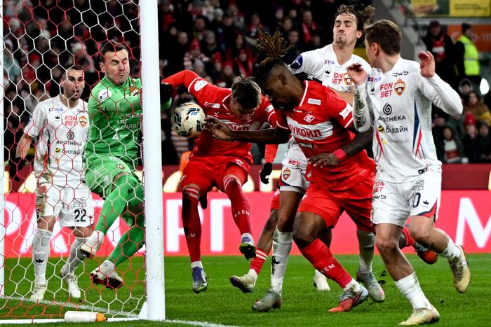 "Спартак" справился без помощи арбитра: как "красно-белые" одолели ЦСКА