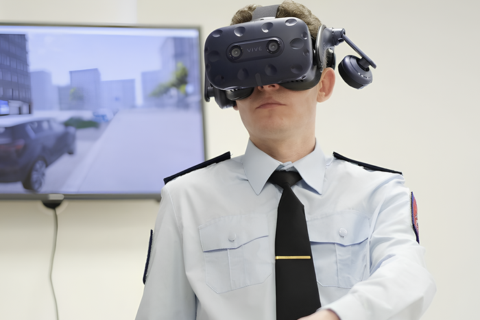 Инспекторы МАДИ отрабатывают специальные навыки на тренажерах виртуальной реальности
