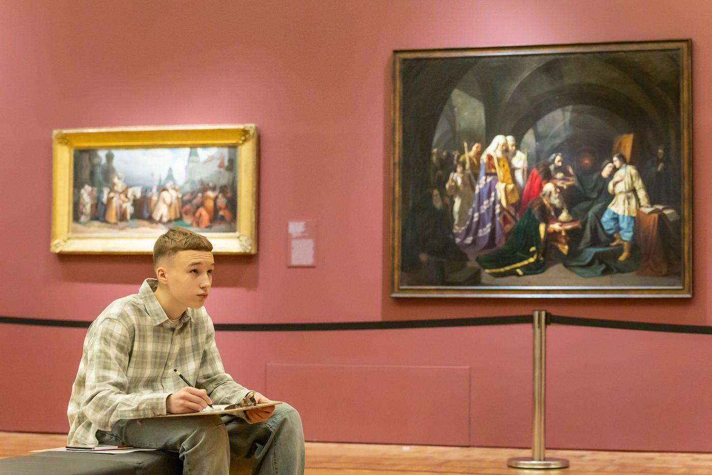 В рамках выставки школьники получили уникальную возможность для творческого опыта.