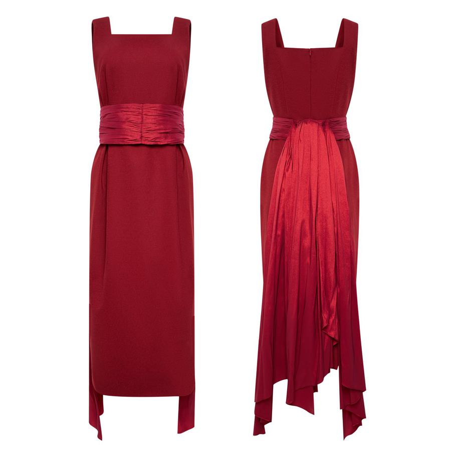 Платье-футляр с кушаком Polina Repik (55 000 ₽)