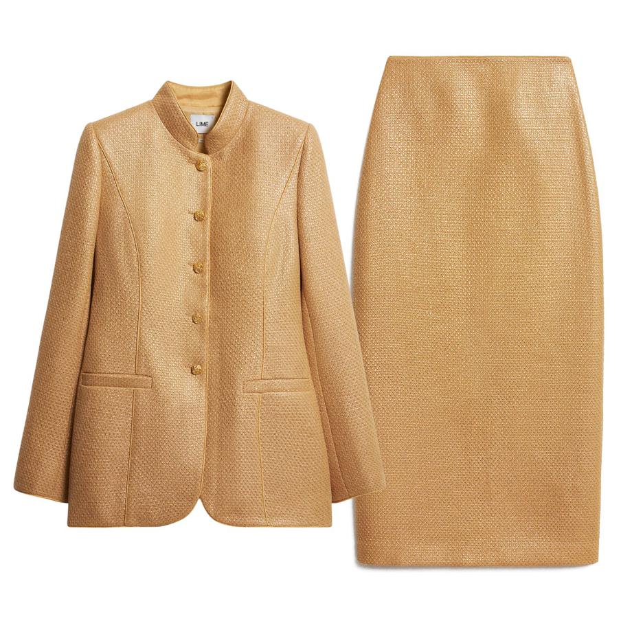 Костюм из текстурированной ткани Lime (21 998 ₽)