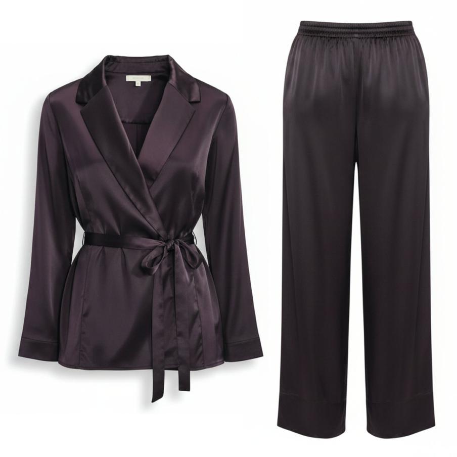 Атласный костюм Zarina (5198 ₽)