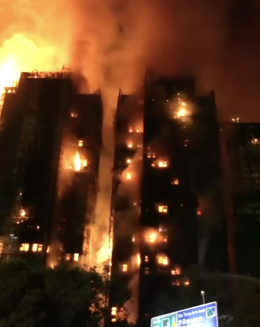 Ужасный пожар в районе Гонконга Тай По унёс жизни 44 человек