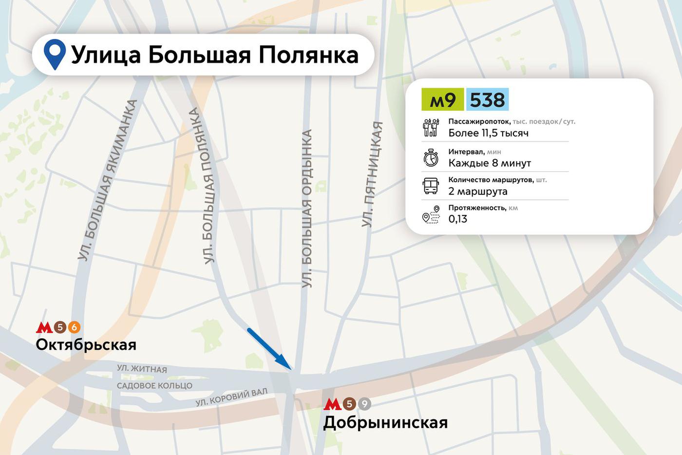 Схемы новых выделенных полос.