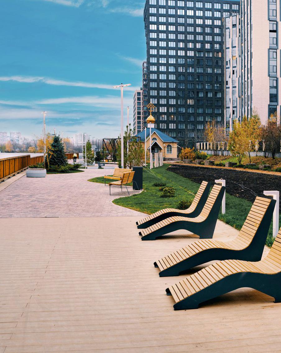 Вокруг Московской верфи благоустроили территорию для горожан