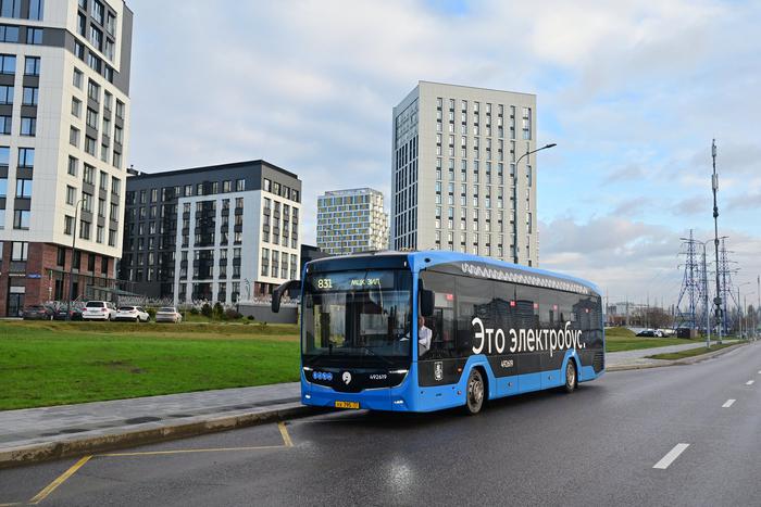 На юге Москвы электробусы вышли на маршруты 766 и 831