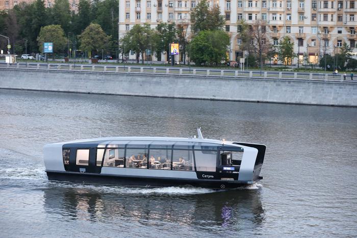 Этой осенью пассажиры стали передвигаться на речном электротранспорте Москвы на 33% чаще