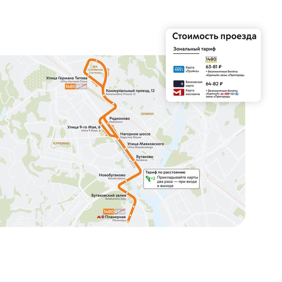 Схемы новых маршрутов.