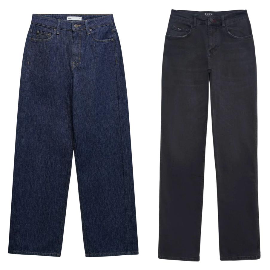 Джинсы Befree (3299 ₽) / джинсы BLCV Sydney (14 900 ₽)