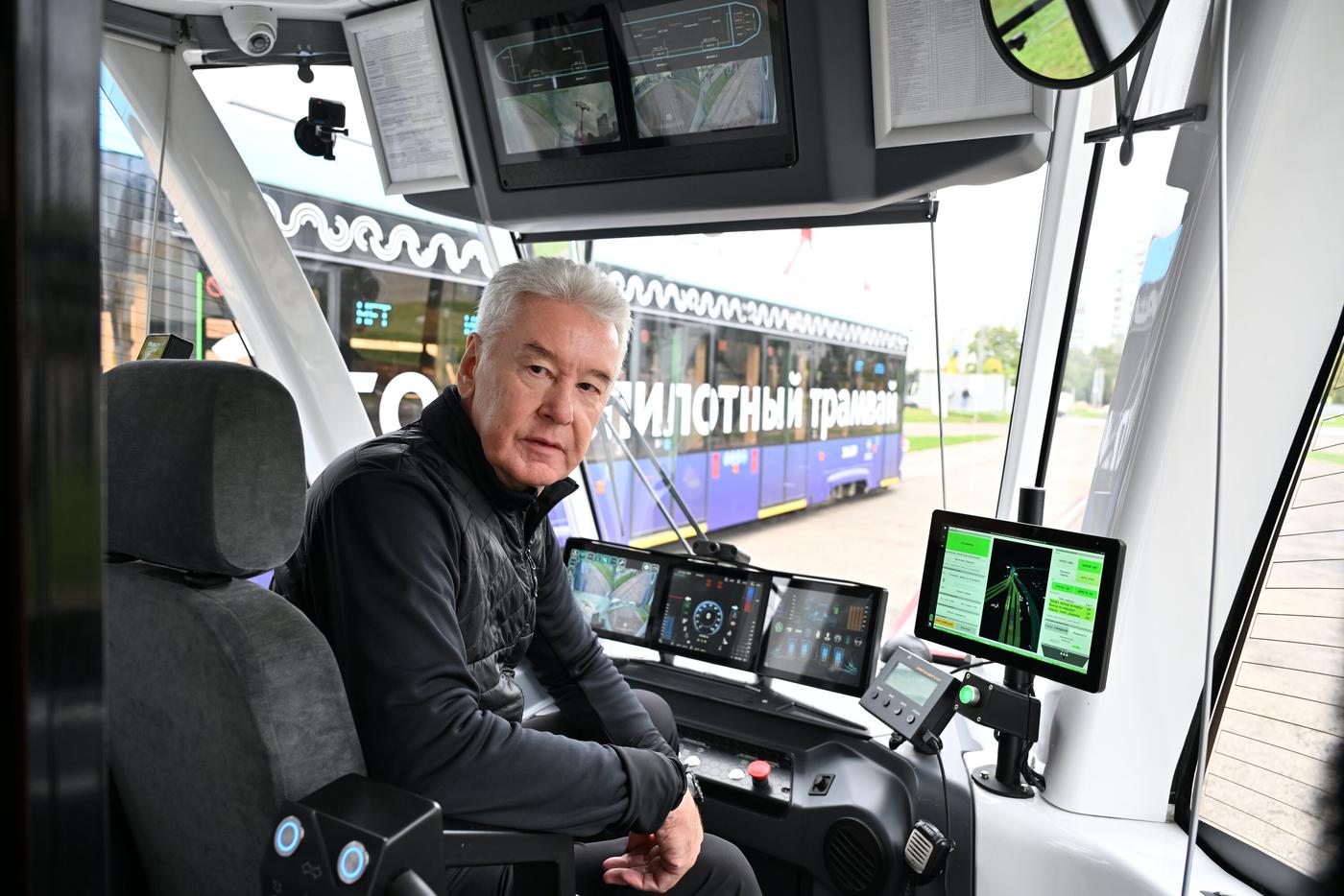 Сергей Собянин рассказал о развитии беспилотного транспорта в Москве