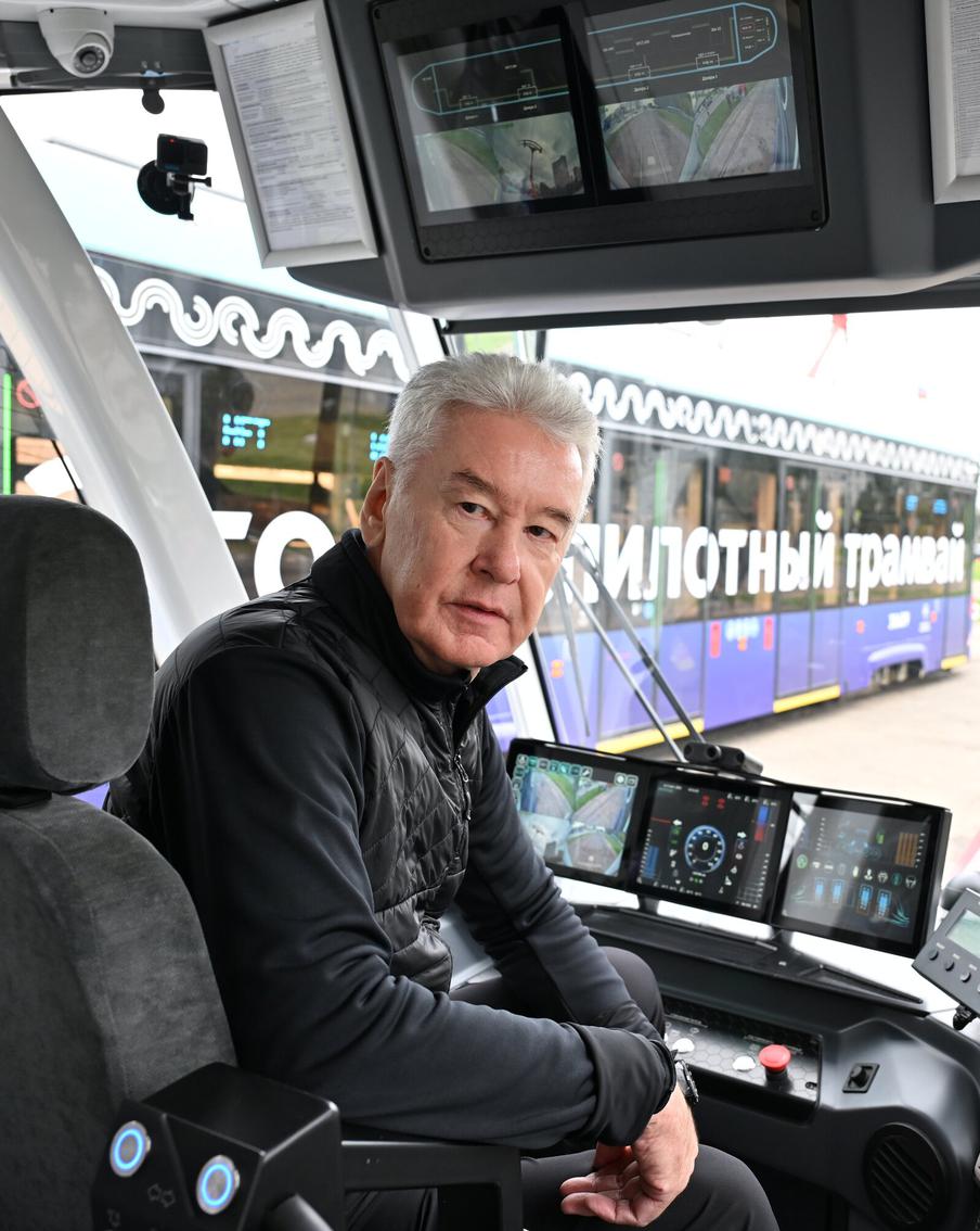 Сергей Собянин рассказал о планах по запуску второго трамвайного диаметра в Москве