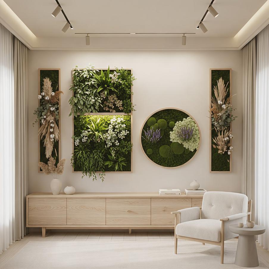 Как оформить пустую стену: свежие тренды и стильные решения для интерьера