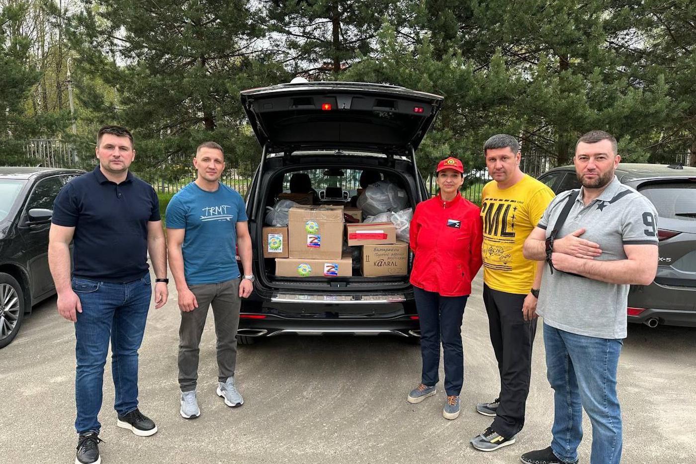 Поддержка новых и приграничных регионов ценна личным участием волонтёров в доставке гуманитарных грузов.