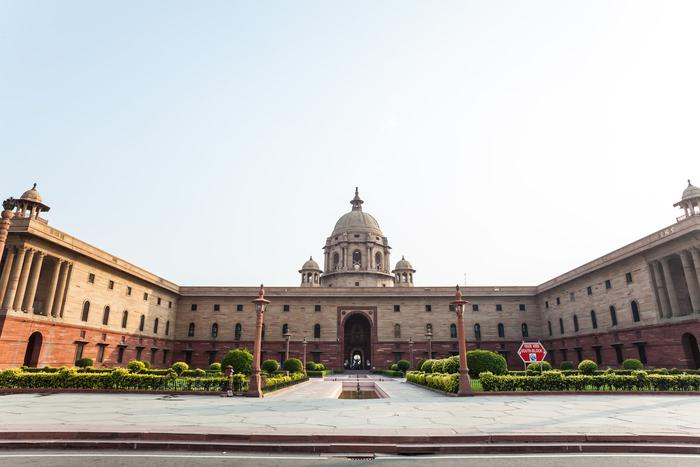 У президентского дворца в Дели завершаются приготовления к встрече Путина