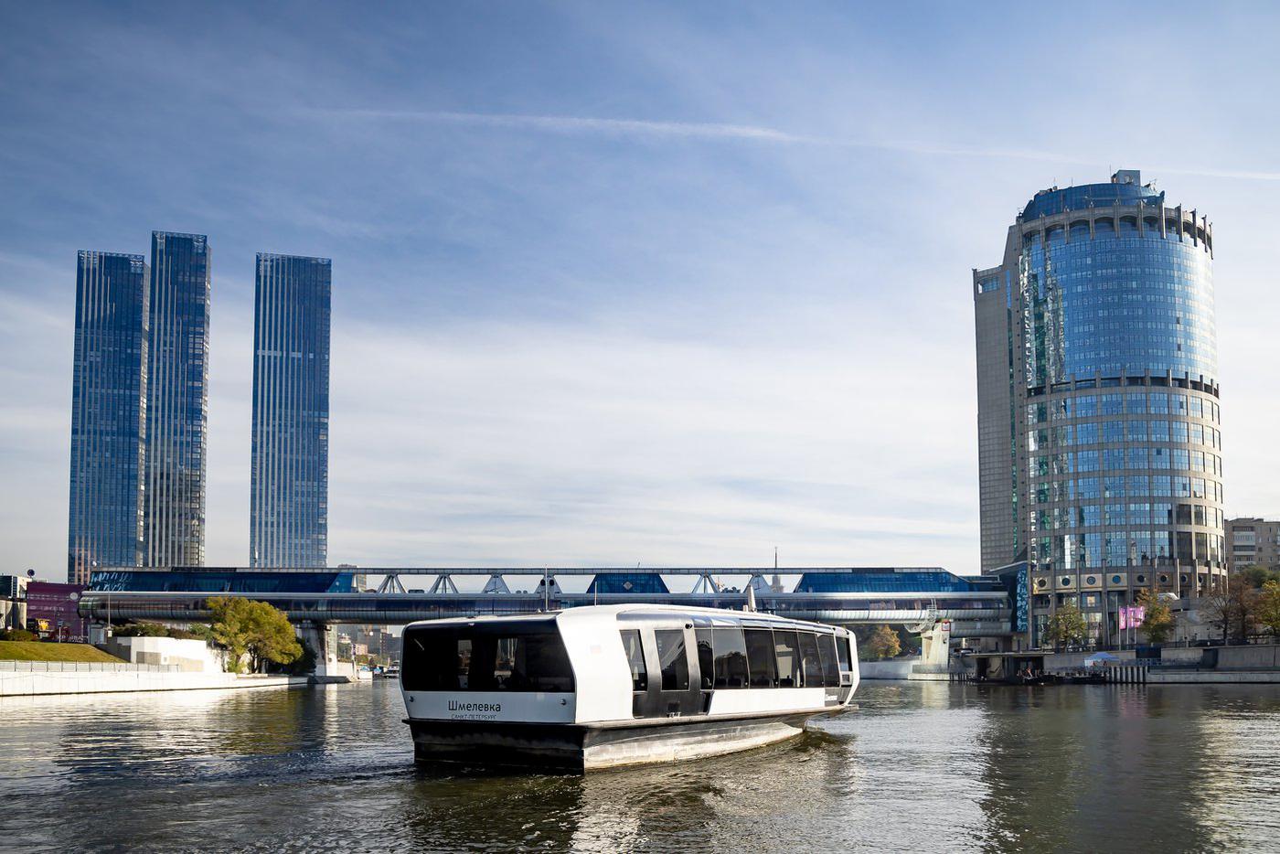 С момента запуска речных маршрутов в Москве выполнено свыше 3 млн поездок