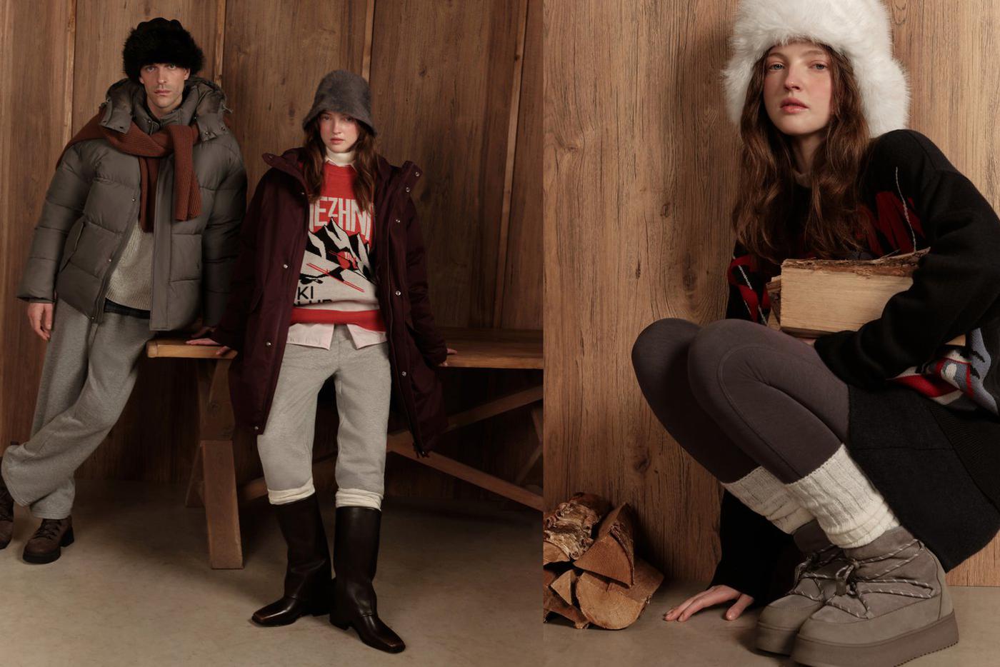 Специально для капсулы Ski бренд создал особенные модели.