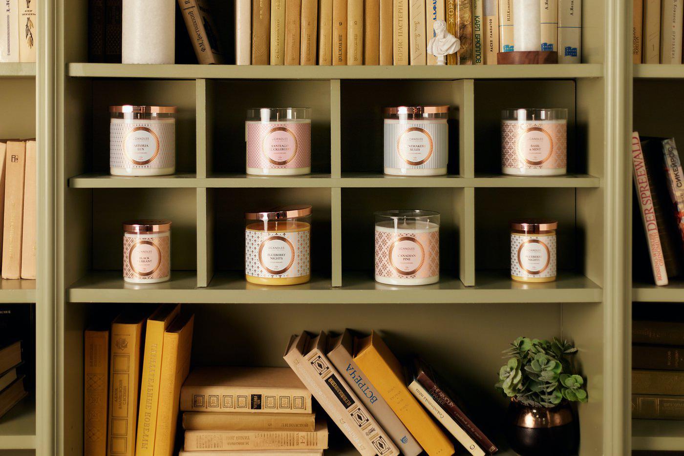 Новая классическая коллекция свечей представлена в двух форматах: на один и три фитиля.