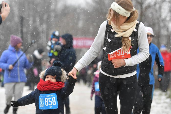 Новогодний забег на дистанции 1 и 5 км пройдёт в "Лужниках"