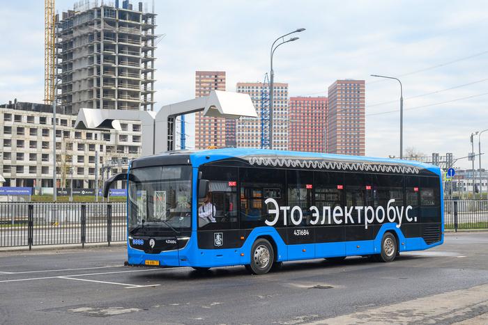 На западе и юго-востоке Москвы электробусы вышли на маршруты с289 и 443
