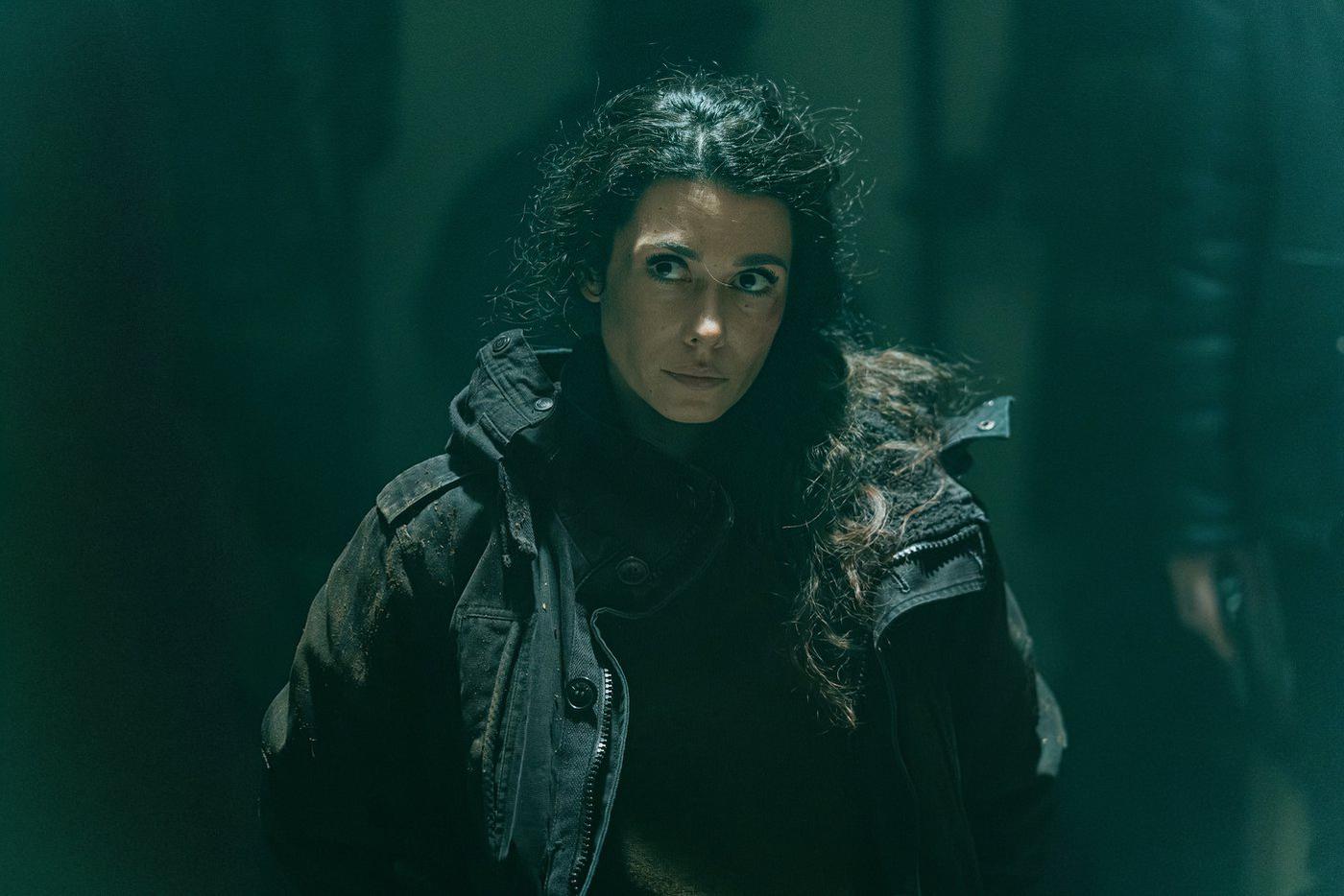 Виктория Заболотная в роли Кристины на съёмках третьего сезона "Инспектора Гаврилова".