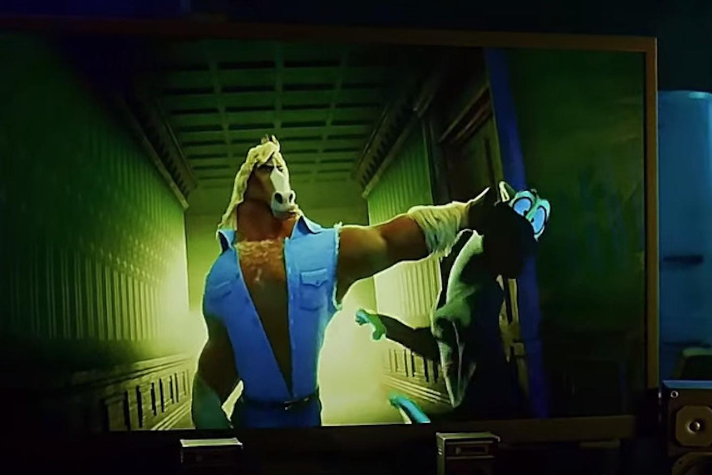 Конь-мэр из "Зверополиса 2" уж очень похож на Чака Норриса.