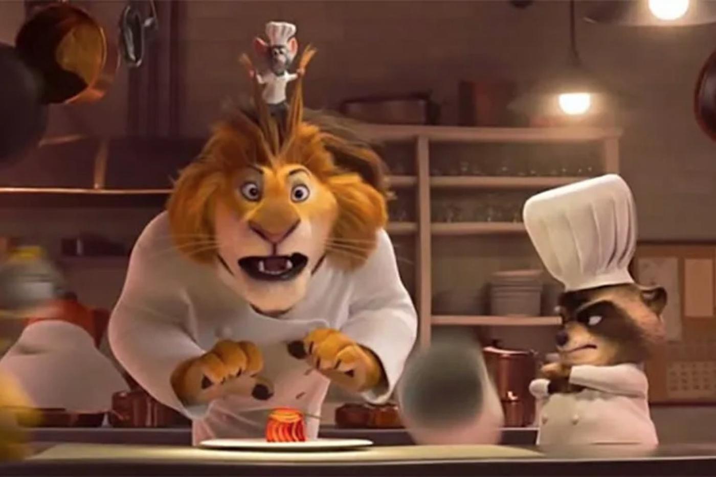 Отсылка к мультфильму "Рататуй" в "Зверополисе 2".