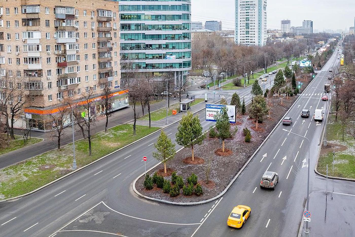 Мэр Москвы объявил о завершении благоустройства Профсоюзной улицы