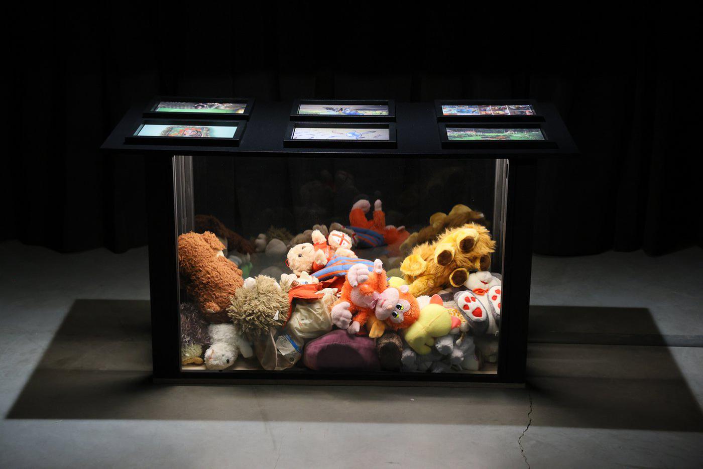 Те самые мягкие игрушки.