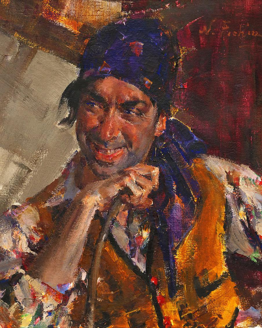 "Портрет Антонио Триана" Николая Фешина.