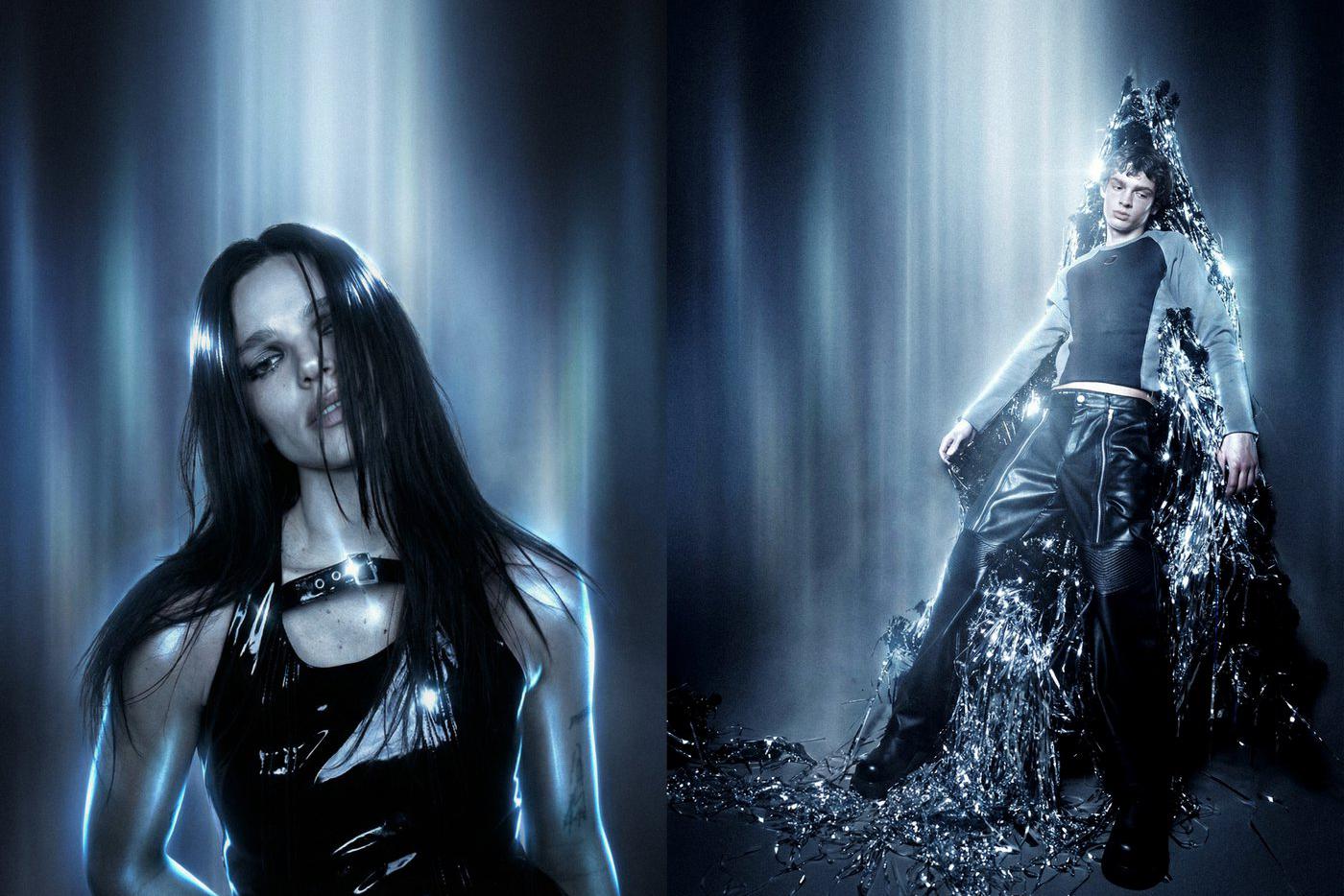 Визуально коллекция строится на контрасте ночи и утра.