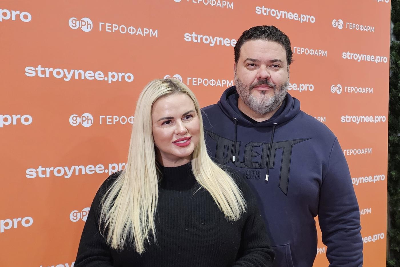 Анна Семенович и её возлюбленный Денис