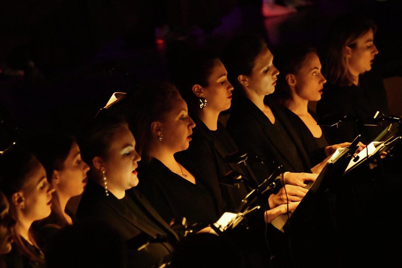 Солисты вокального ансамбля Intrada под руководством Екатерины Антоненко. 