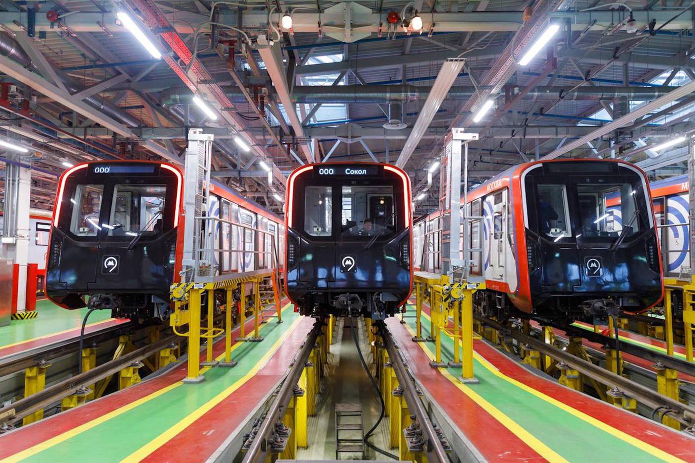 Электродепо "Сокол" Замоскворецкой линии было обновлено на 100%