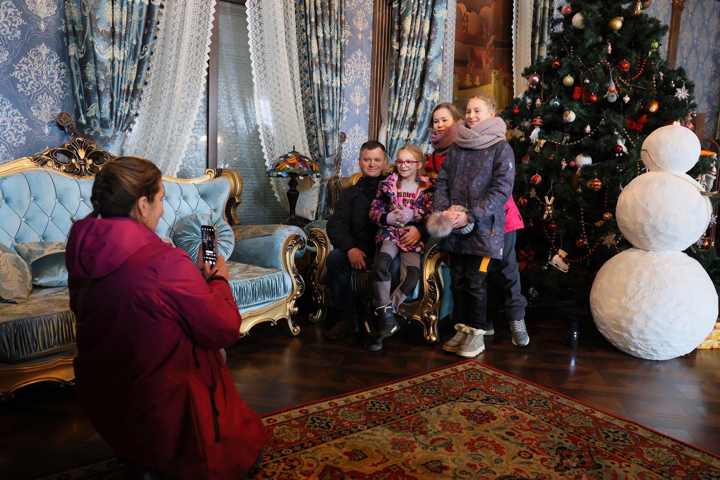 Семья Кошкиных участвовала во всех конкурсах.