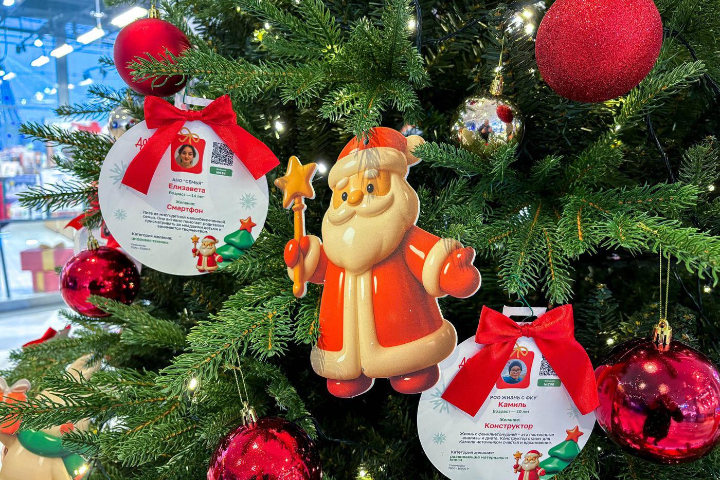 Акция "Добрая ёлка": исполнить детское желание в Москве можно до конца февраля