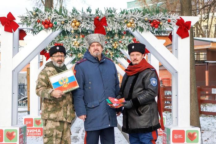 Казачье общество "Кунцево" отправило очередную партию гумпомощи в зону СВО