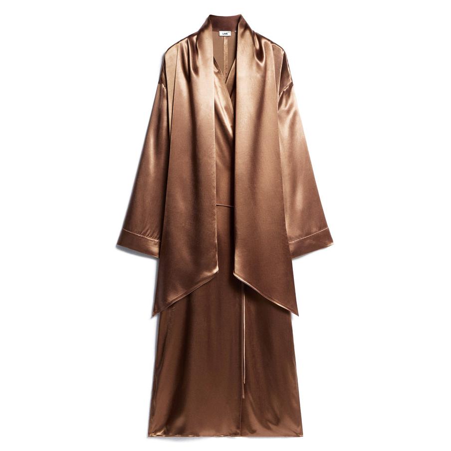 Кимоно из парчи с шарфом Lime (13 999 ₽)