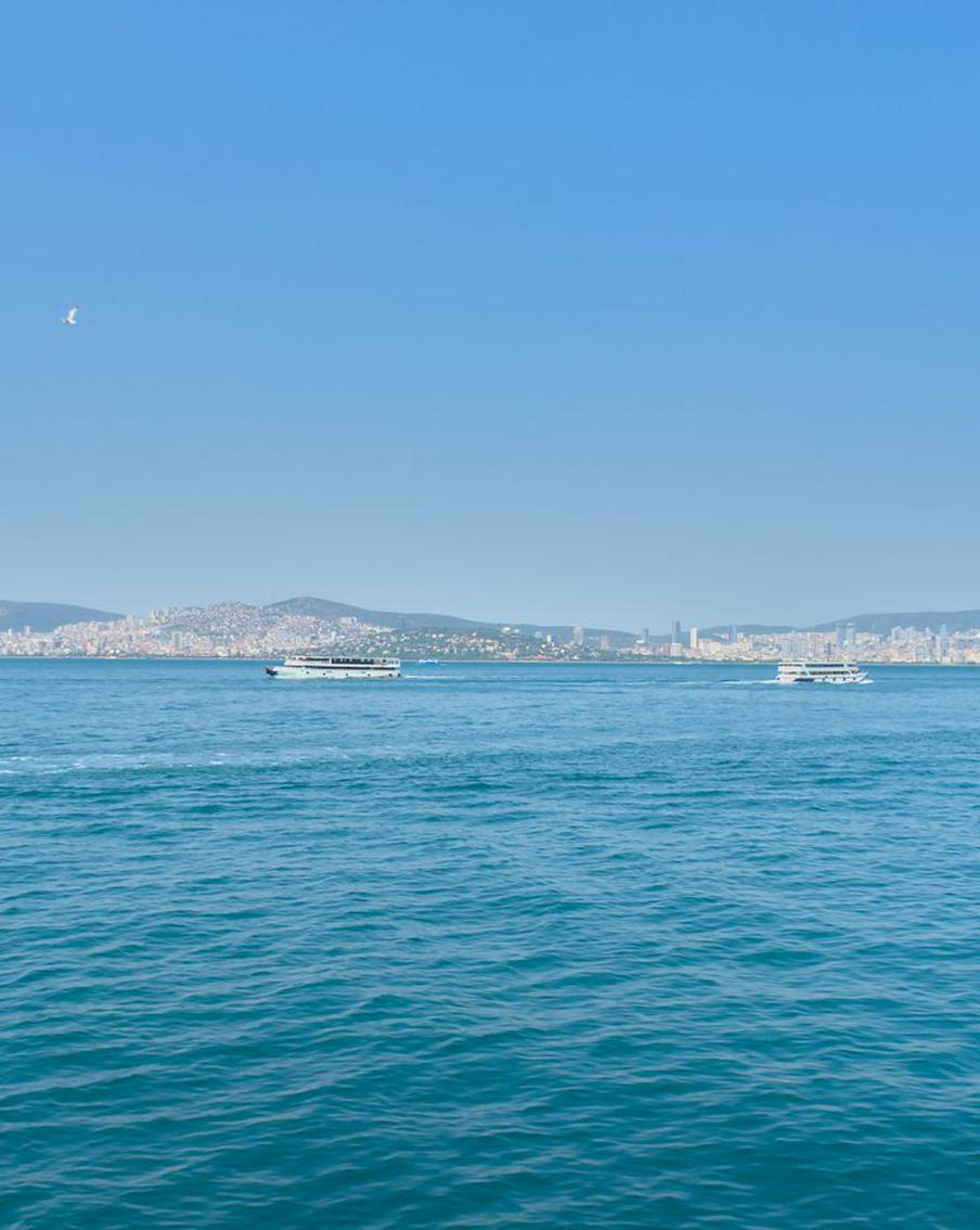 Мраморное море в Турции резко ушло от берега