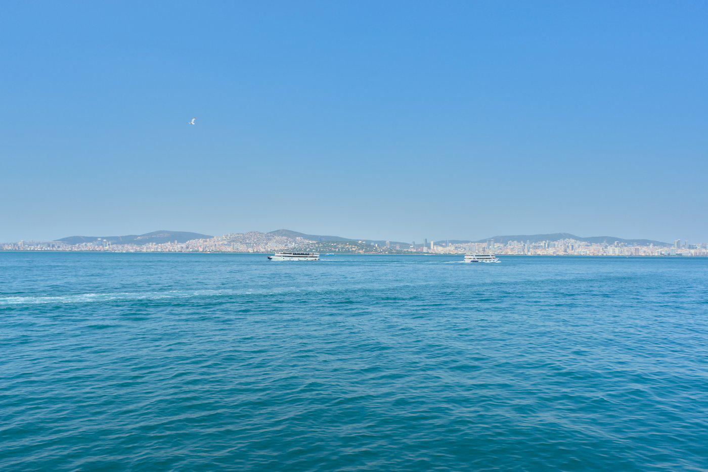 Мраморное море у берегов Турции внезапно отступило на 20 метров