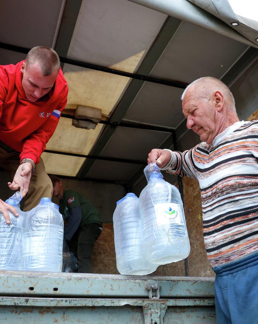 Путин рассказал о строительстве водоводов в Донбассе