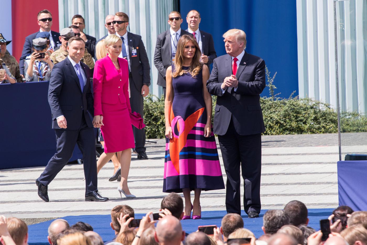 Трамп завершил выступление по теме экономики рассказом о нижнем белье жены