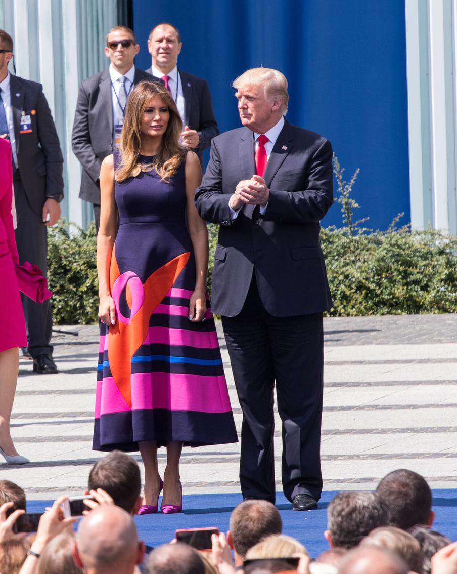 Дональд Трамп неожиданно поделился подробностями личной жизни жены в ходе доклада об экономике