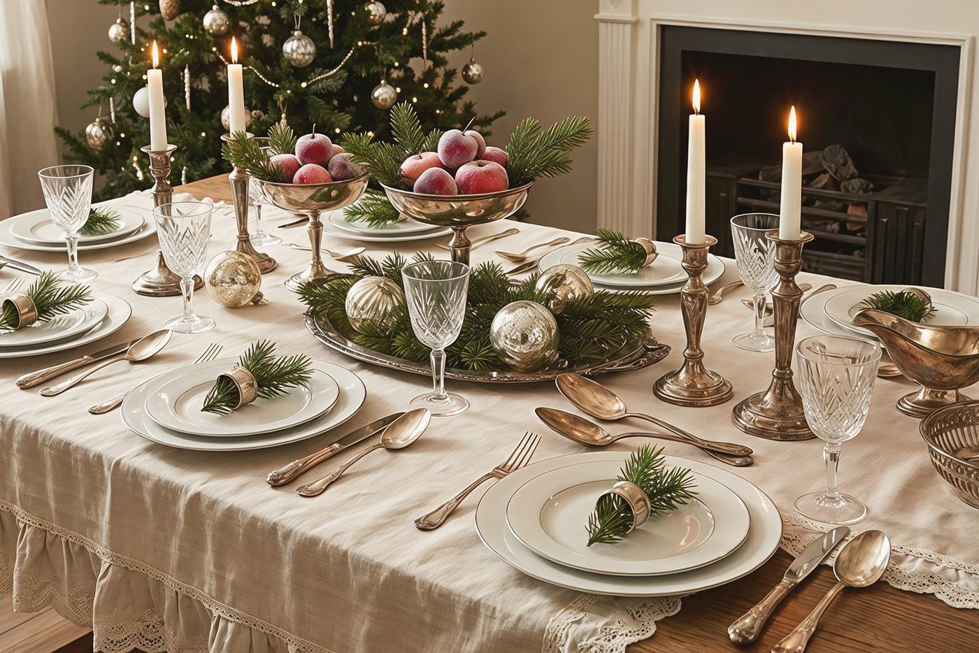 Винтажная сервировка.