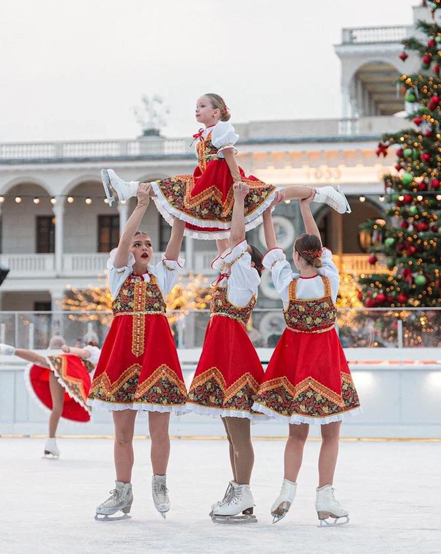 Масштабный каток в парке Северного речного вокзала за неделю посетили более 10,7 тыс. гостей
