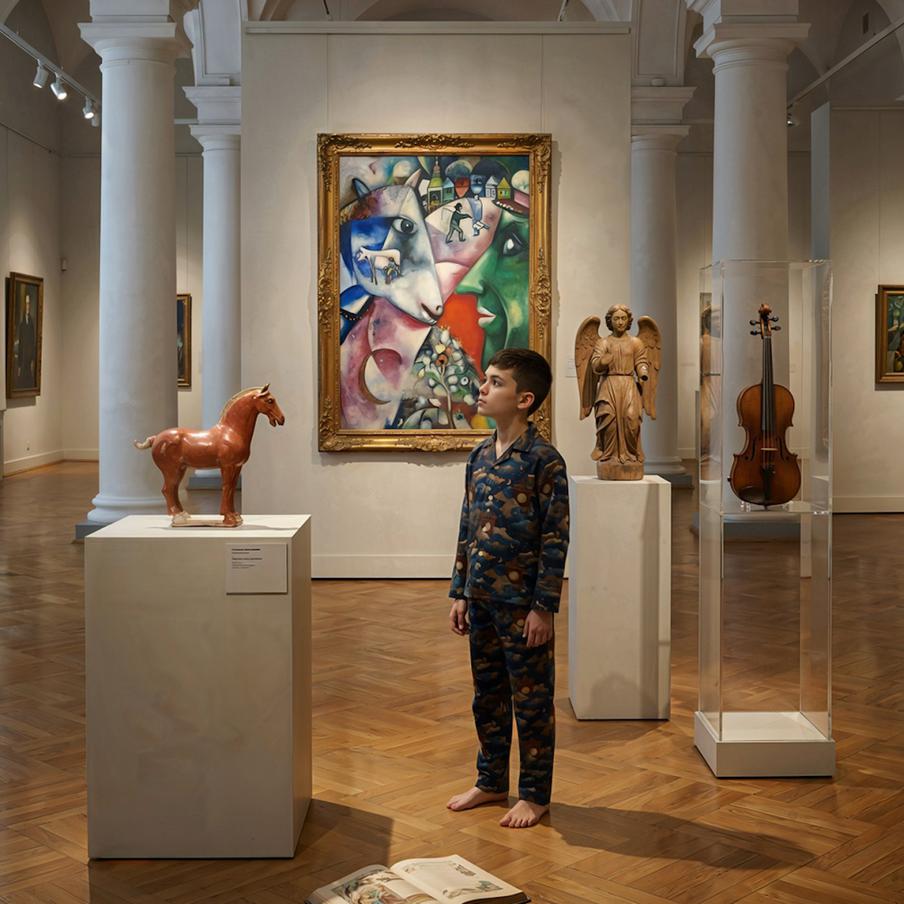 В такой пижаме сны будут художественными.