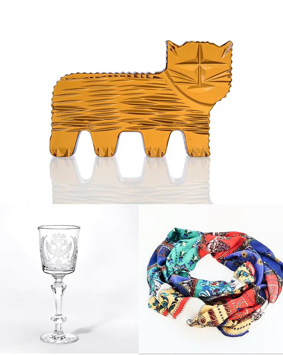 Хрустальный кот подарит ощущение праздника.