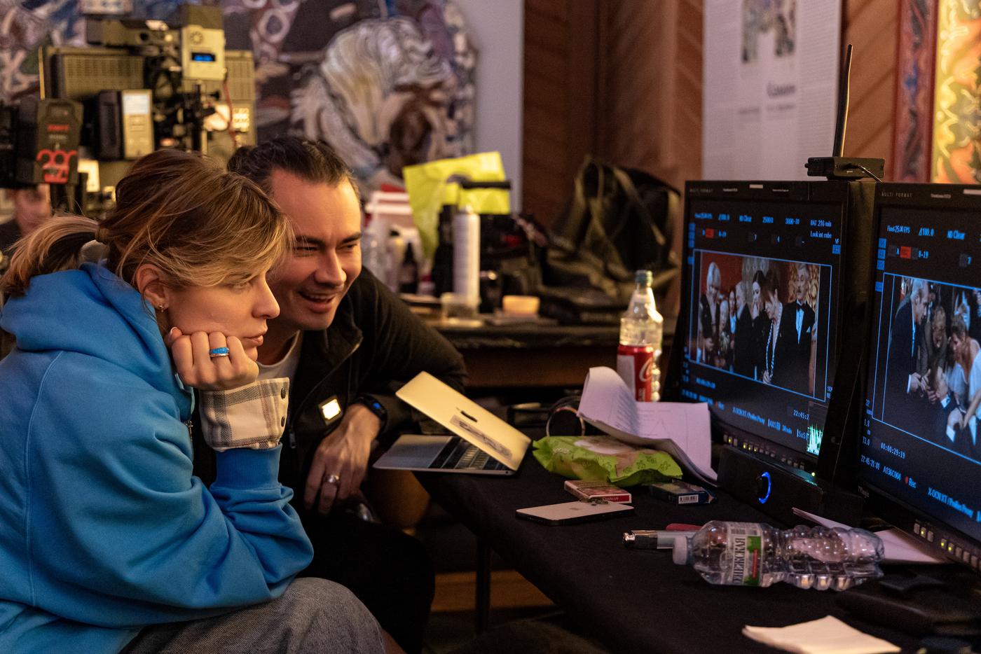 Ольга Долматовская и Жора Крыжовников, режиссёры сериала.