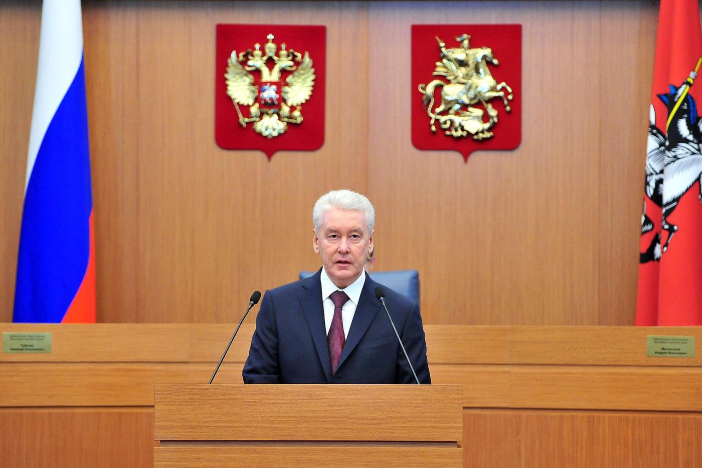 Собянин: Москва занимает второе место по размеру экономики среди мегаполисов мира