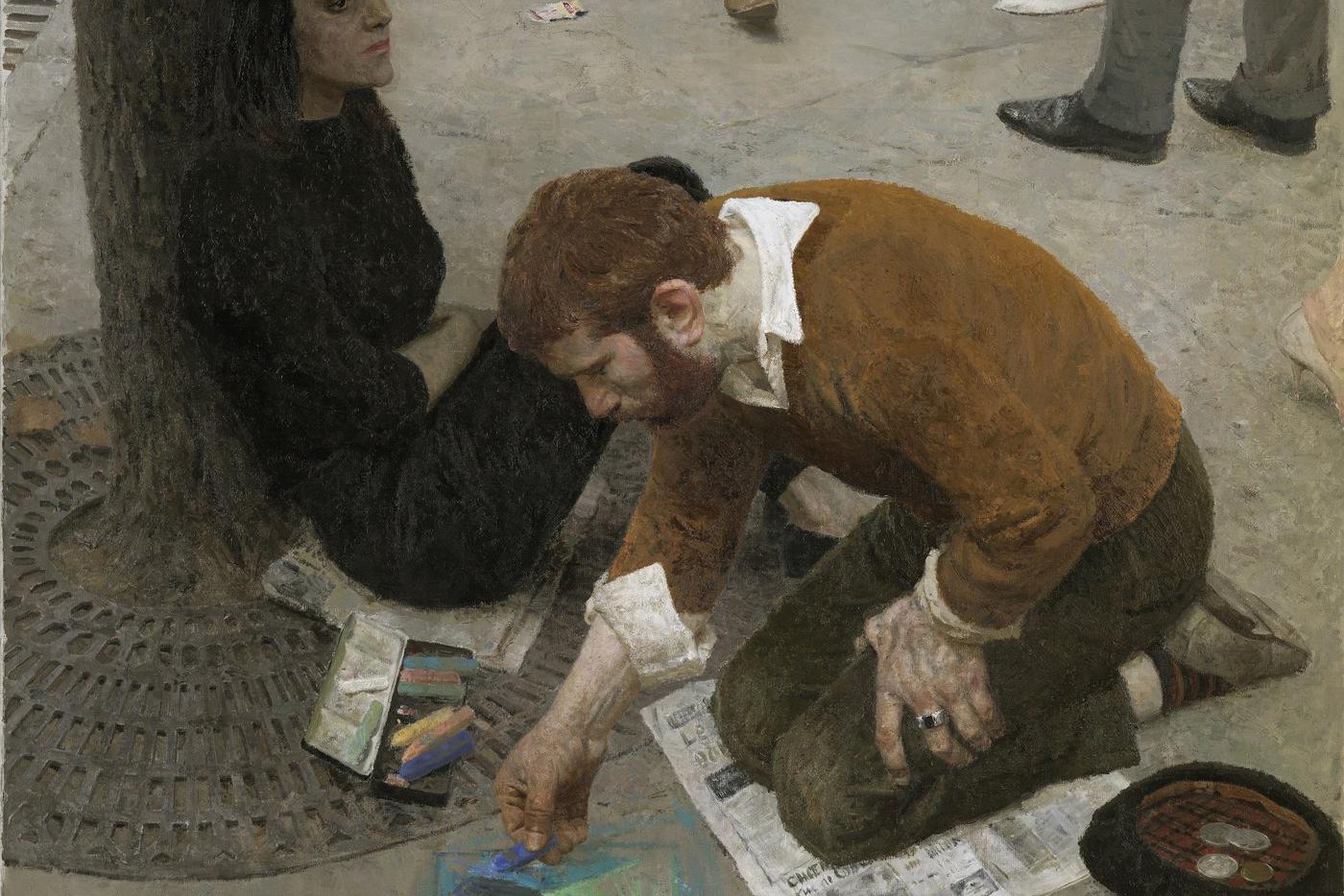 Эту работу Гелия Коржева можно увидеть на выставке "200 лет. Юбилейная выставка университета им. С. Г. Строганова".